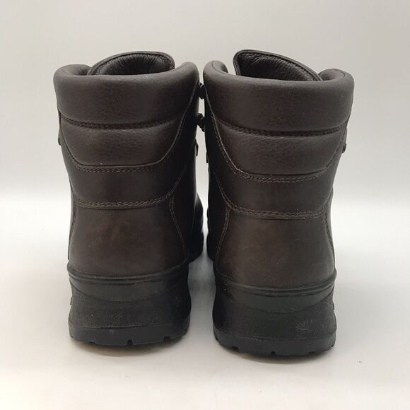 L.L. Bean Cresta Gore-Tex Brown Leather Hiking Boots Women's 8M Vibram Sole Shoe - Picture 4 of 14